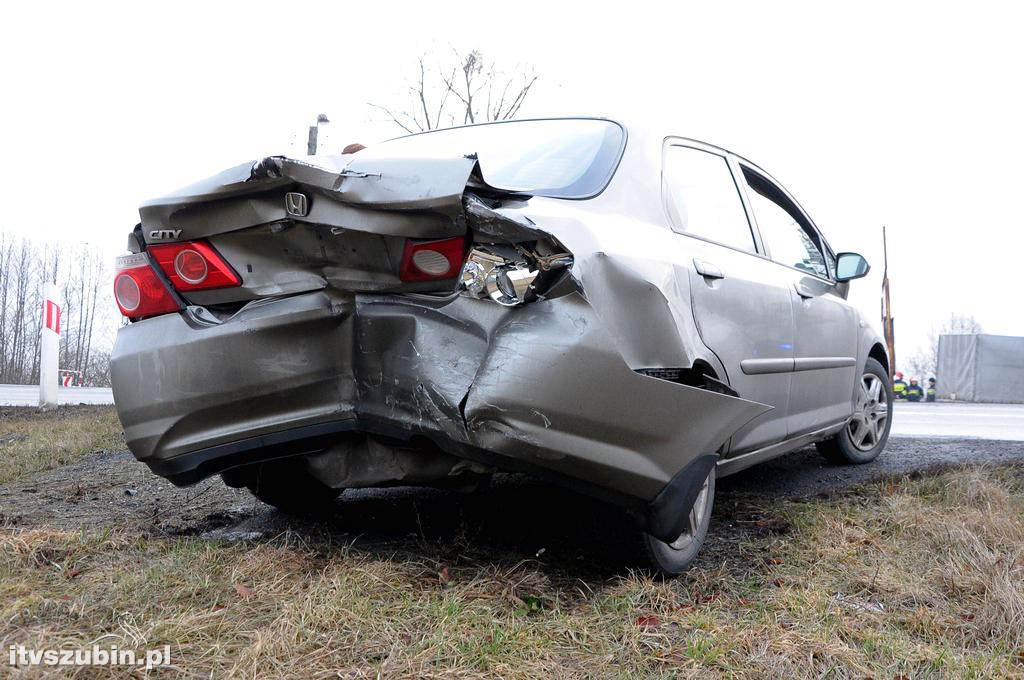 Poranna kolizja w Rynarzewie