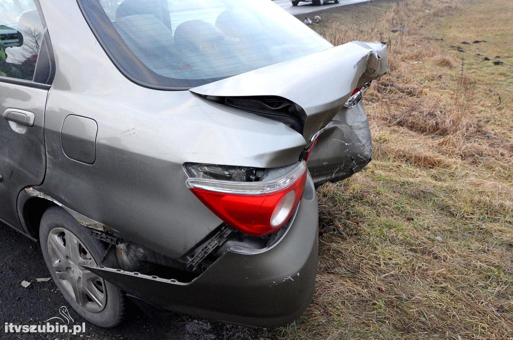 Poranna kolizja w Rynarzewie