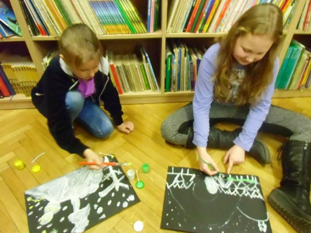 Biblioteka w Rynarzewie w ferie bawi dzieci