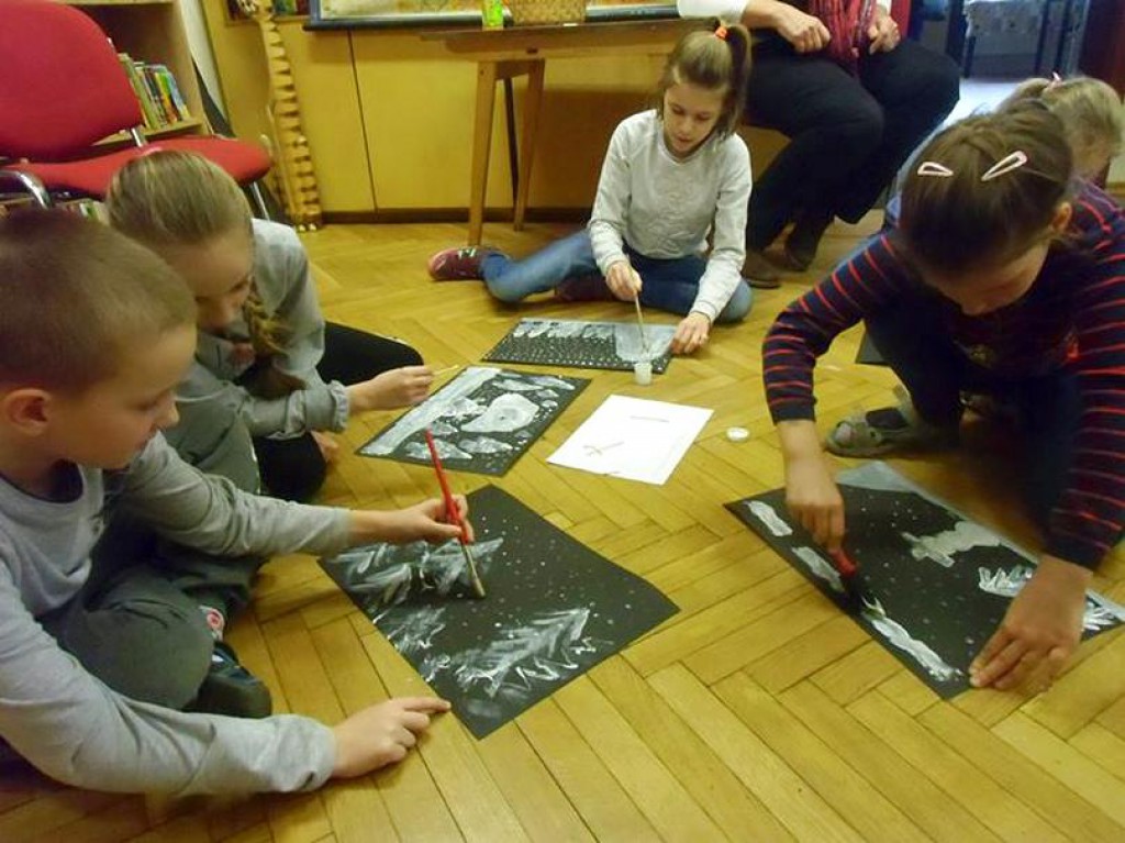Biblioteka w Rynarzewie w ferie bawi dzieci