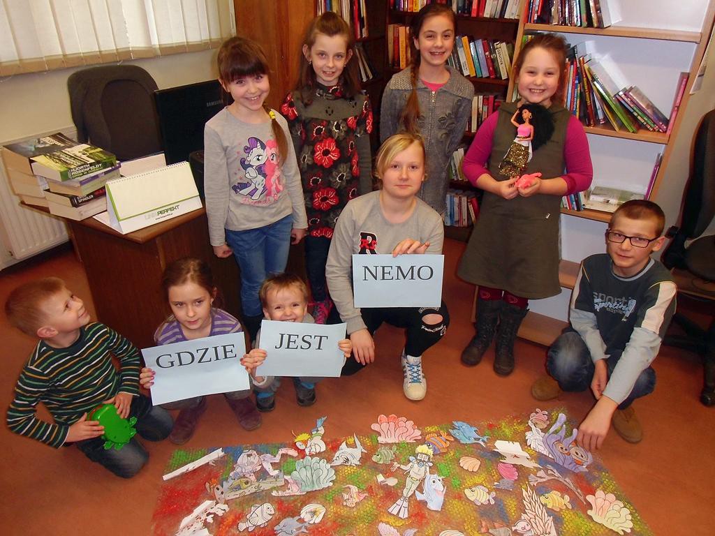 Ferie w bibliotece w Chomętowie
