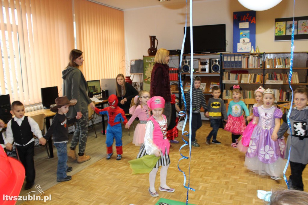 Karnawał w szubińskiej bibliotece