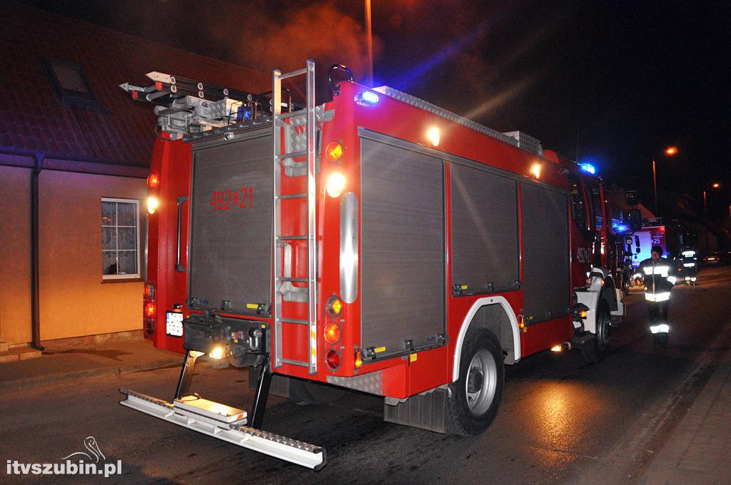 Pożar w domu wielorodzinnym