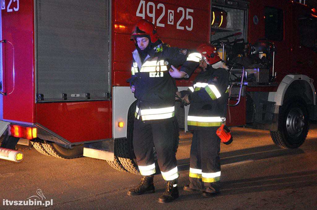 Pożar w domu wielorodzinnym