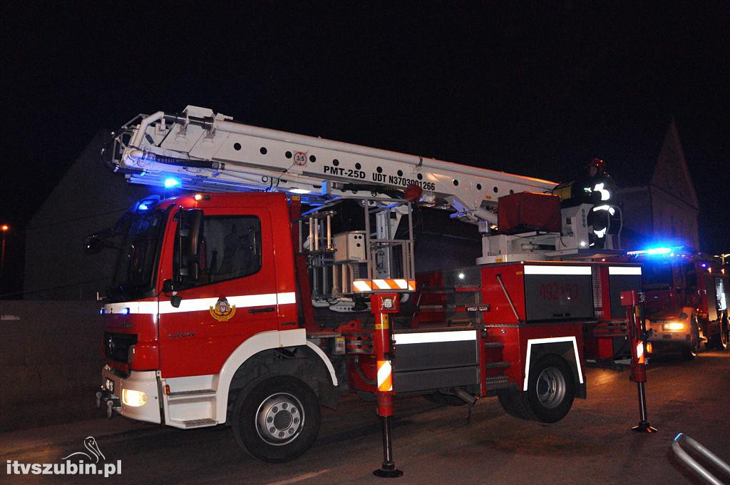 Pożar w domu wielorodzinnym