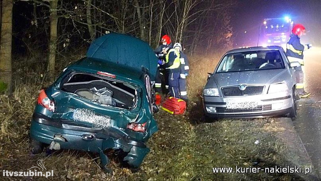 Karambol pomiedzy Występem, a Potulicami