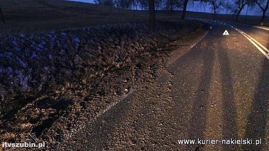 Dachowanie BMW pod Wieszkami