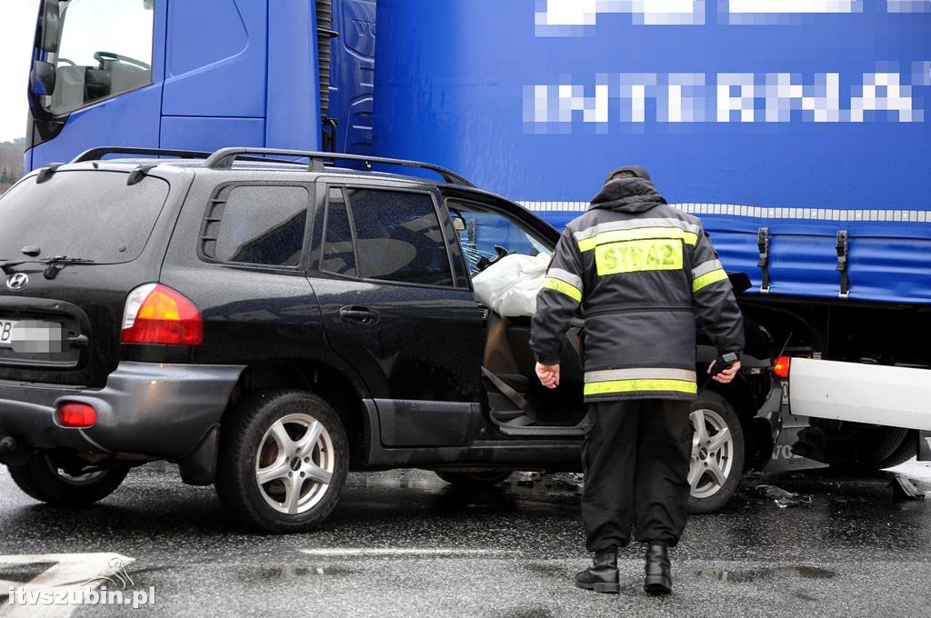 Wypadek na obwodnicy Szubina