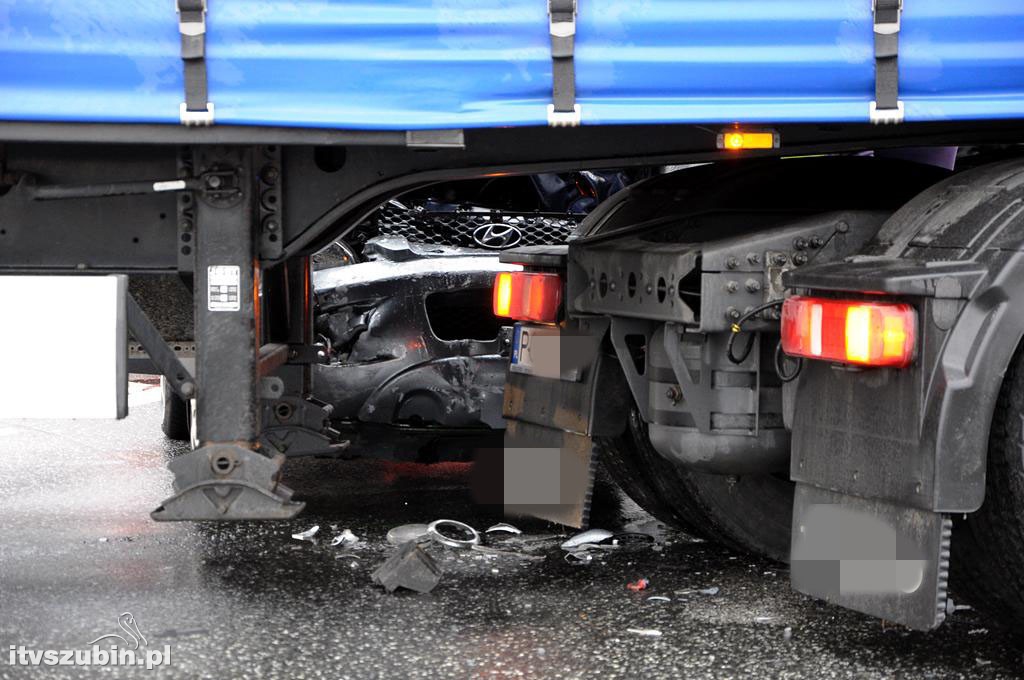 Wypadek na obwodnicy Szubina