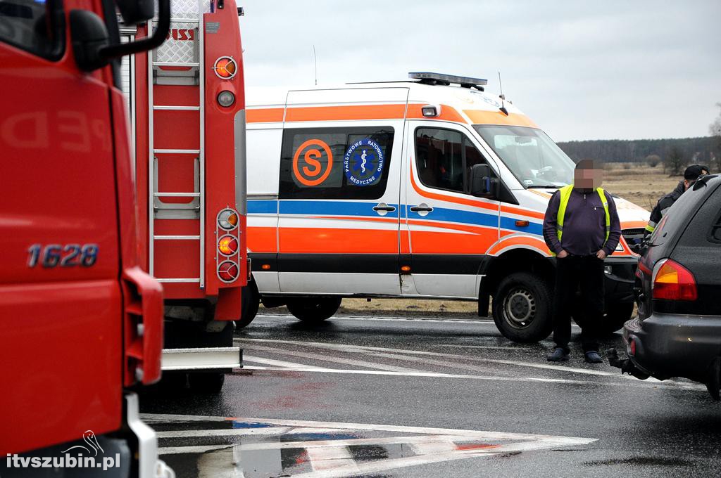 Wypadek na obwodnicy Szubina