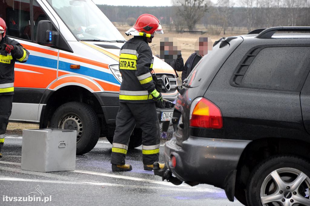 Wypadek na obwodnicy Szubina