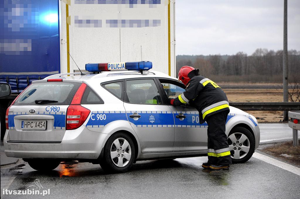 Wypadek na obwodnicy Szubina