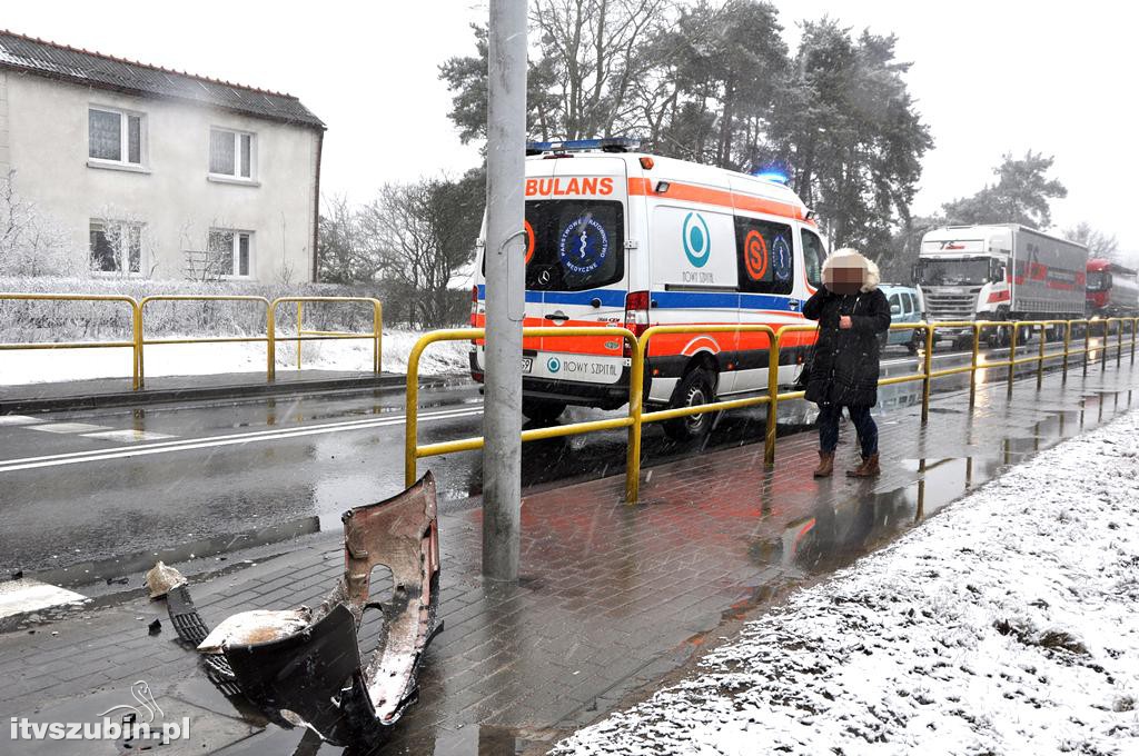 Kolizja osobówek w Kołaczkowie