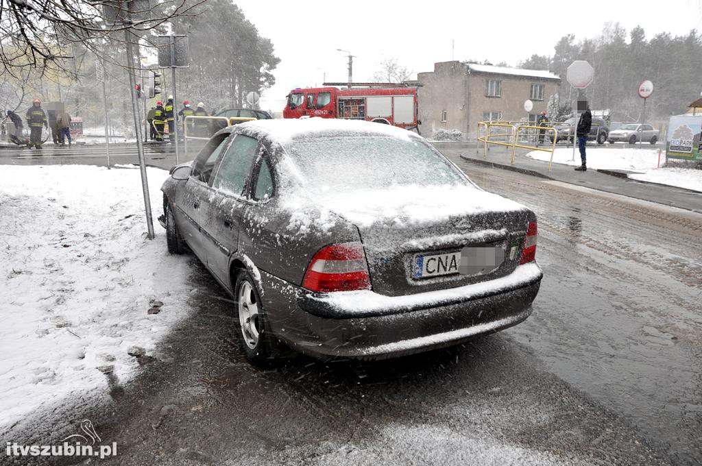 Kolizja osobówek w Kołaczkowie