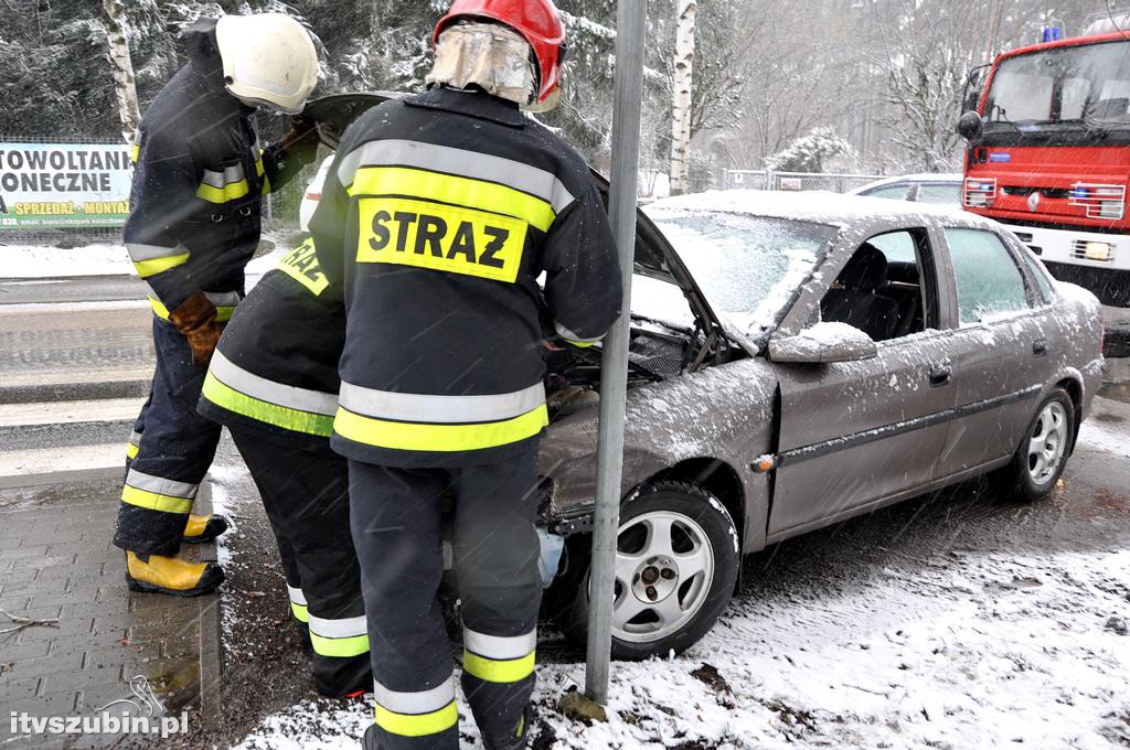 Kolizja osobówek w Kołaczkowie