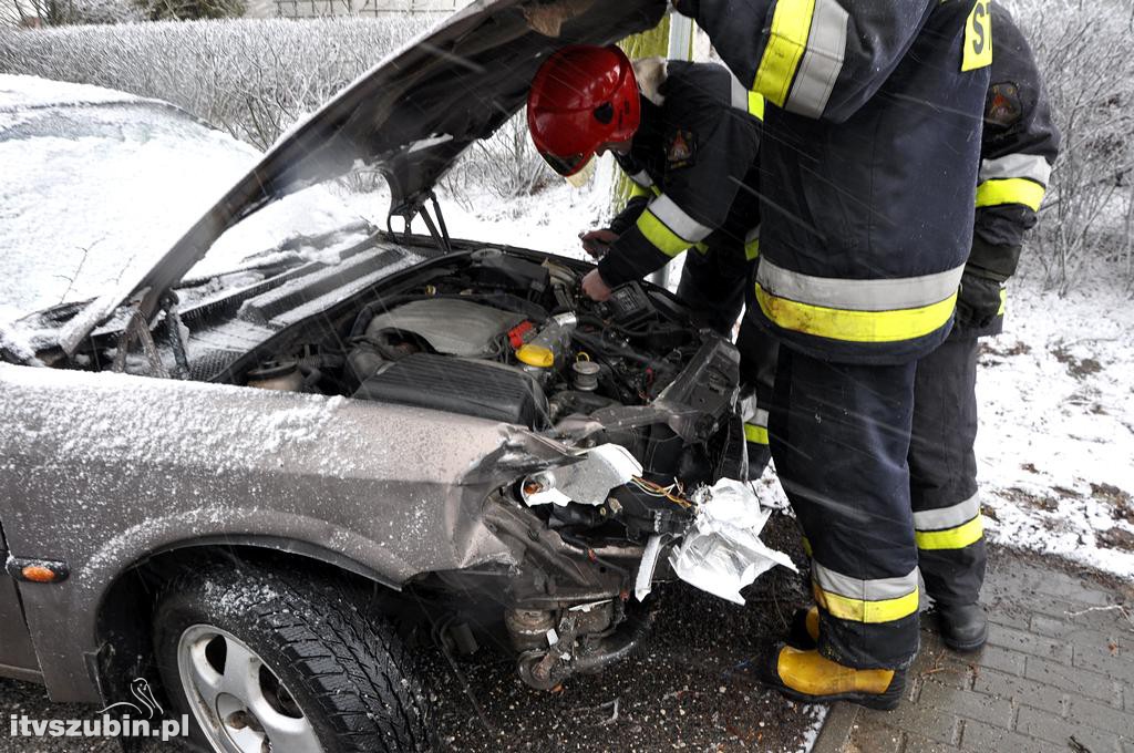 Kolizja osobówek w Kołaczkowie