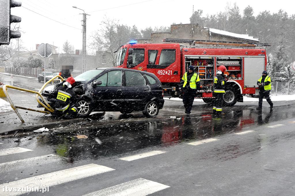 Kolizja osobówek w Kołaczkowie