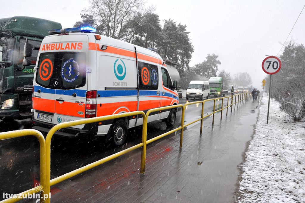 Kolizja osobówek w Kołaczkowie