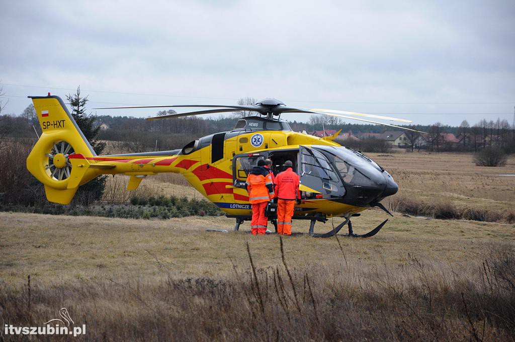 Kolizja samochodu ciężarowego z busem w Zamościu