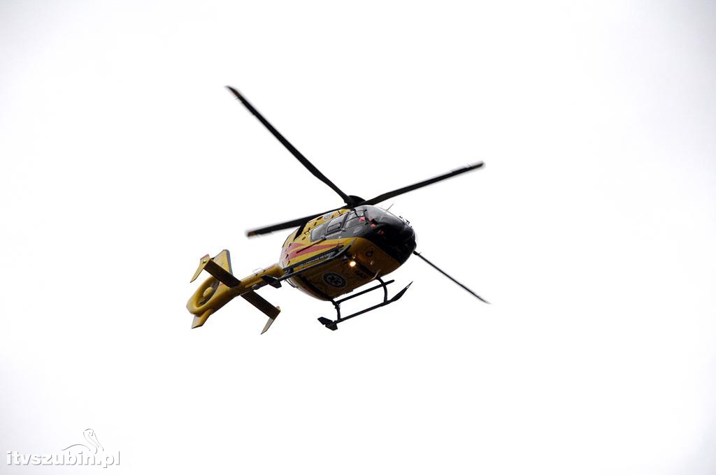 Kolizja samochodu ciężarowego z busem w Zamościu