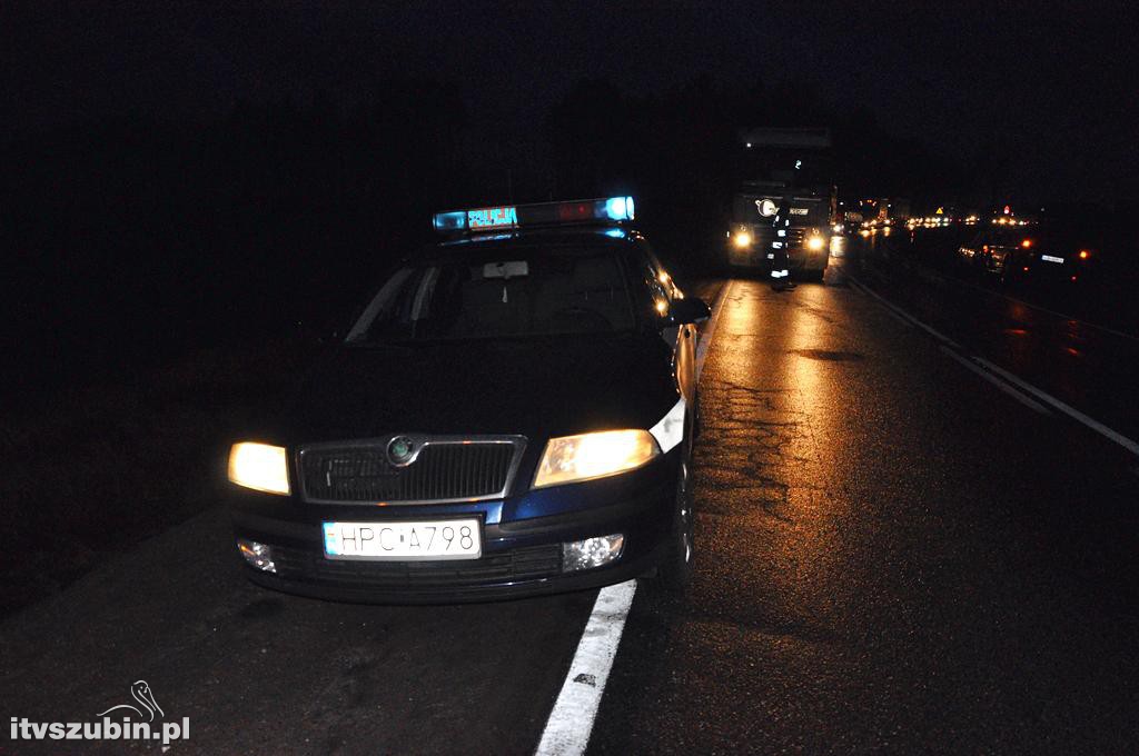 Zdarzenie drogowe z udziałem trzech samochodów w Szkocji