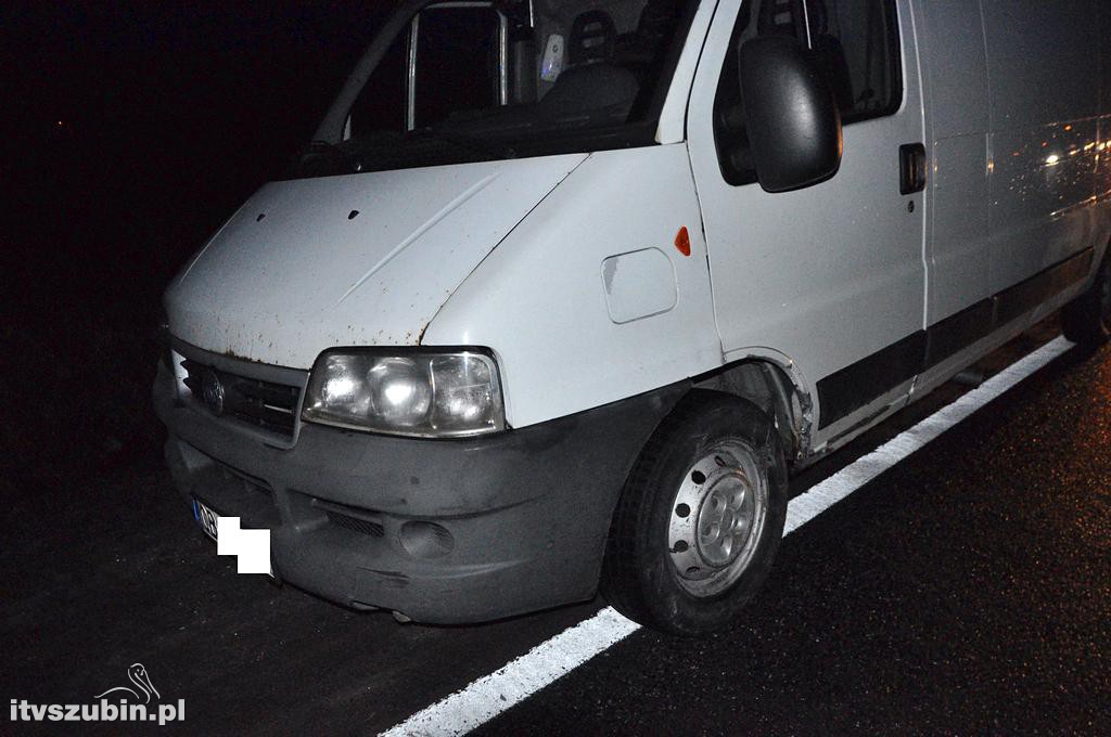 Zdarzenie drogowe z udziałem trzech samochodów w Szkocji