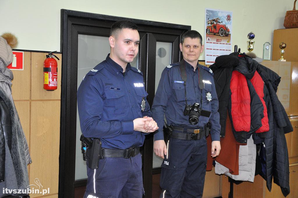 Żyj bezpiecznie spotkanie emerytów z policjantami