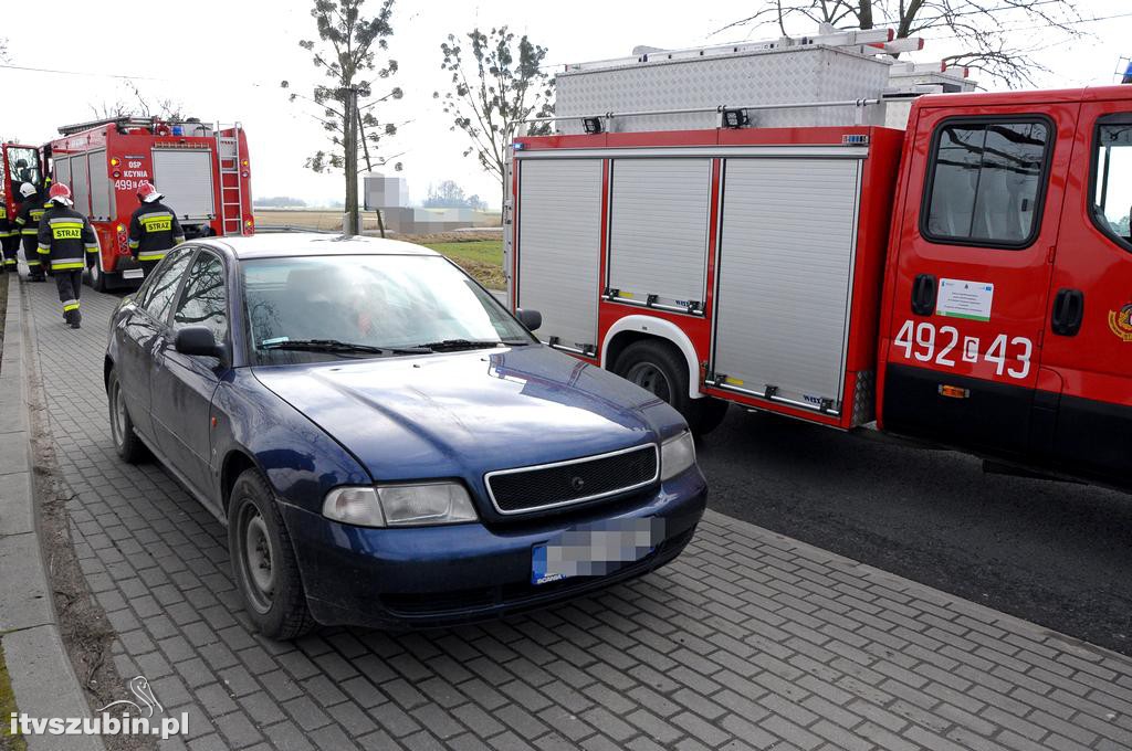 Zdarzenie drogowe koło Kcyni