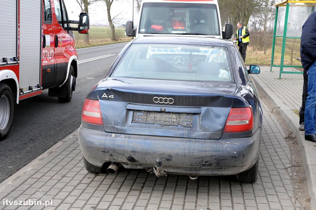 Zdarzenie drogowe koło Kcyni