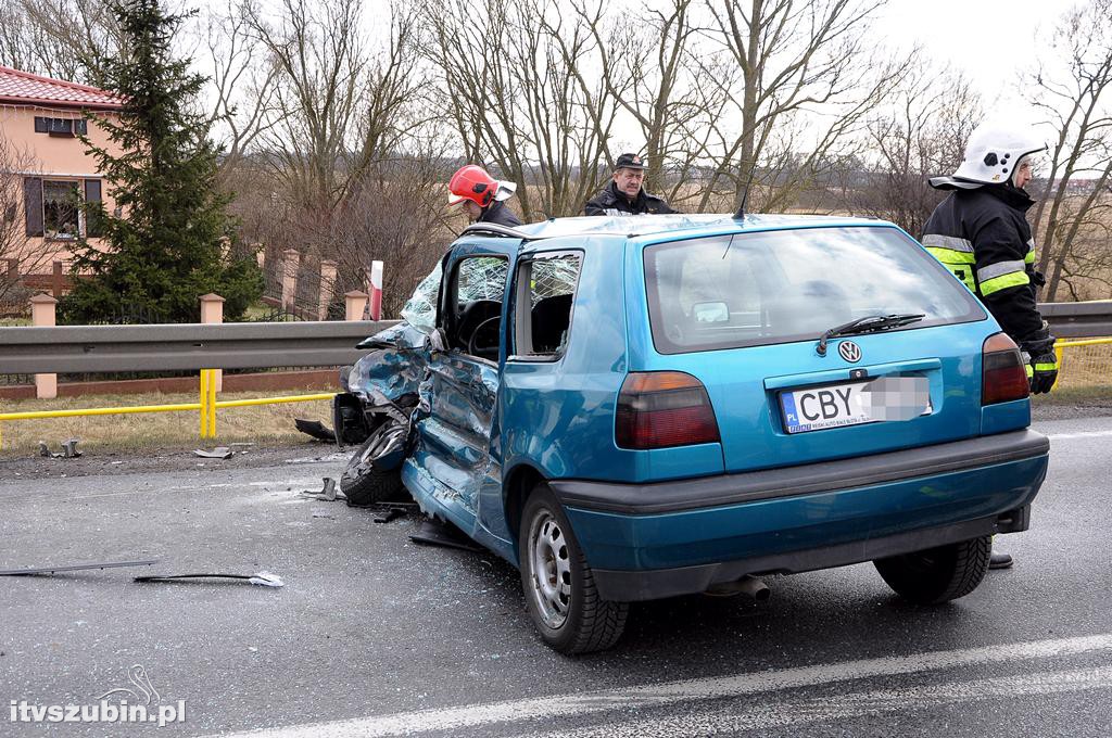 Kolizja w Zamościu DK-5