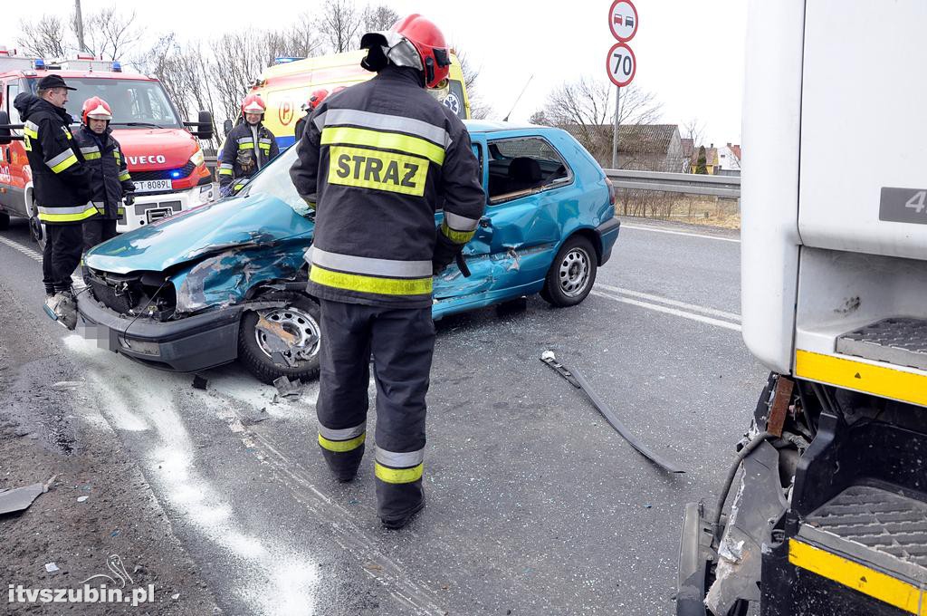 Kolizja w Zamościu DK-5