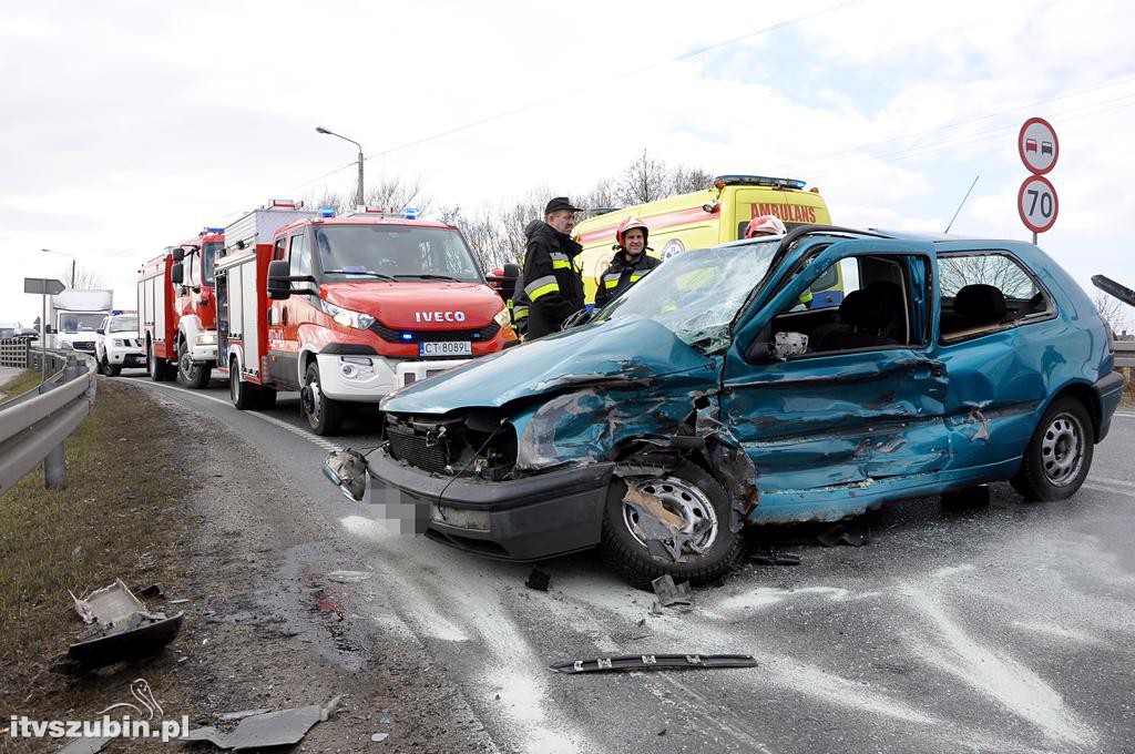 Kolizja w Zamościu DK-5