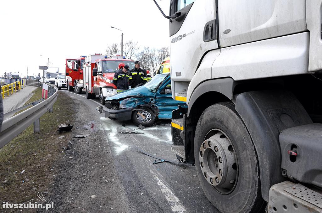 Kolizja w Zamościu DK-5