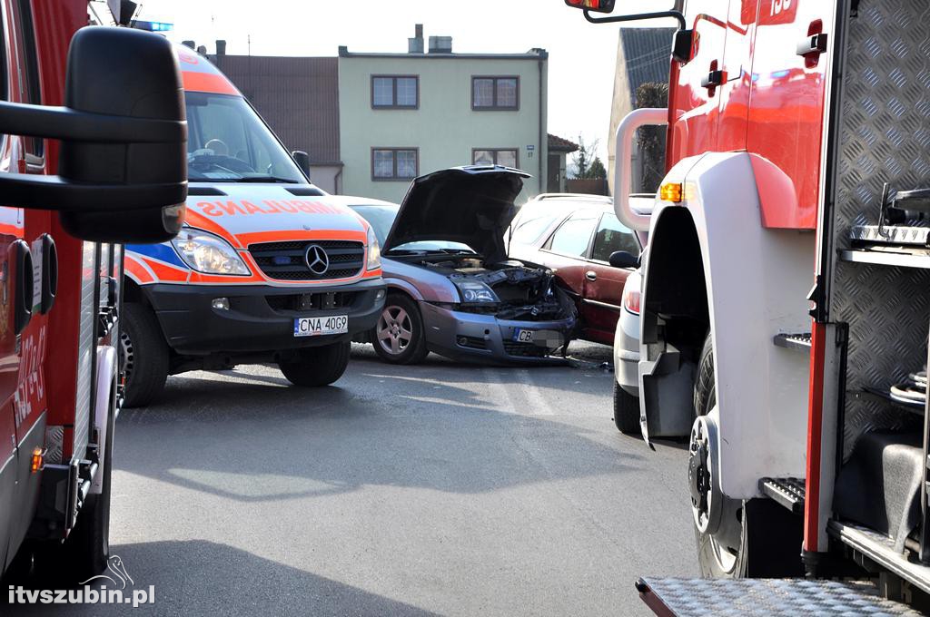 Dwie kolizje jednego dnia w Rynarzewie