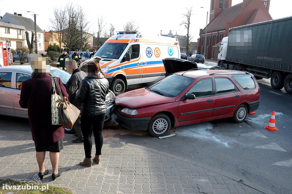 Dwie kolizje jednego dnia w Rynarzewie