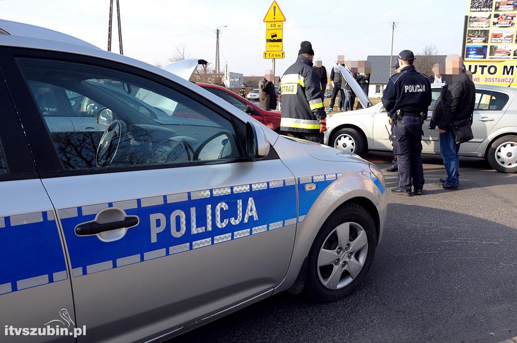 Dwie kolizje jednego dnia w Rynarzewie