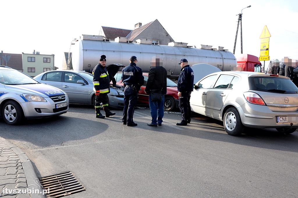 Dwie kolizje jednego dnia w Rynarzewie