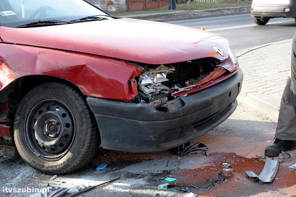 Dwie kolizje jednego dnia w Rynarzewie