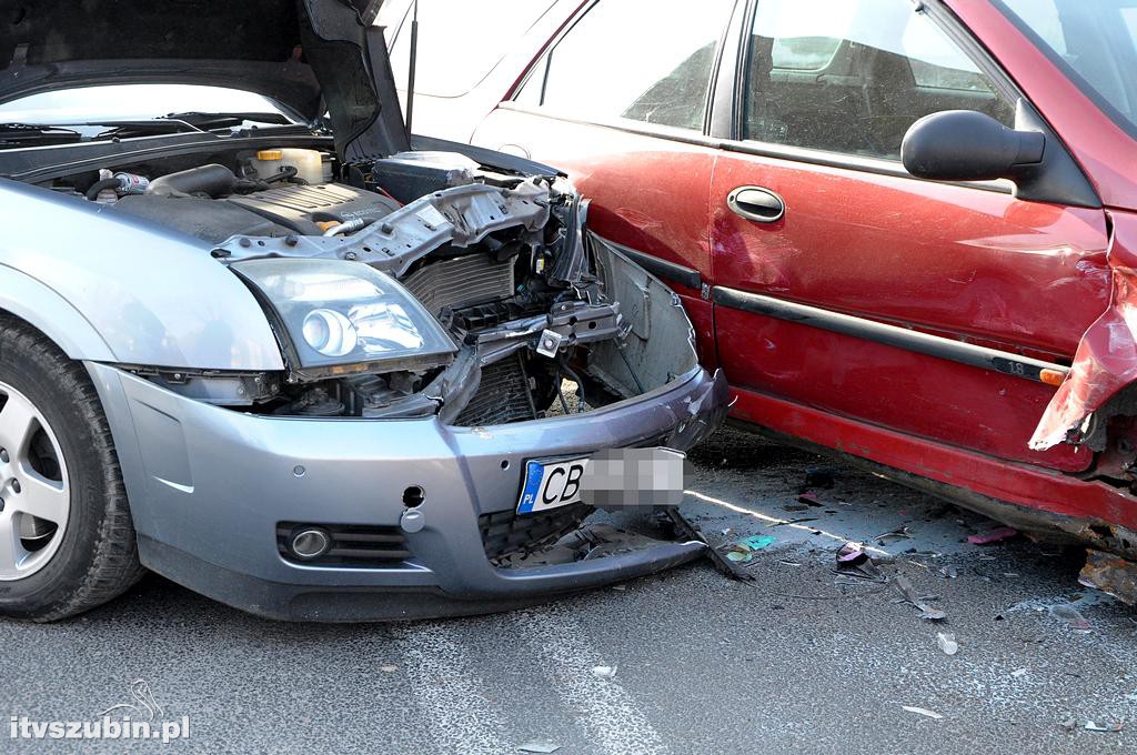 Dwie kolizje jednego dnia w Rynarzewie