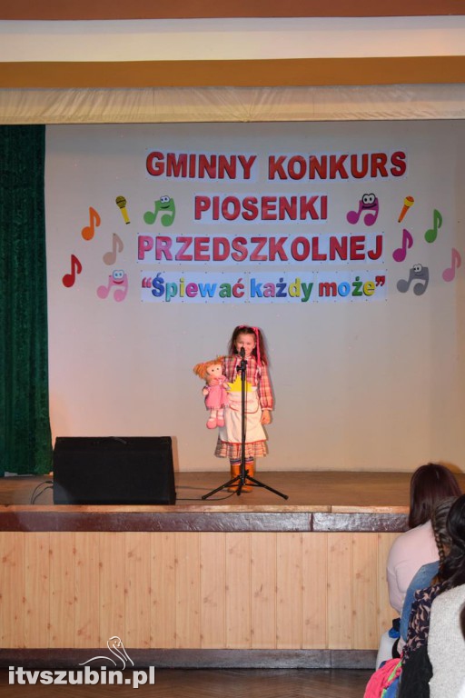 XIV Gminny Konkurs Piosenki Przedszkolnej 