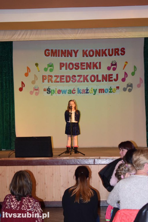 XIV Gminny Konkurs Piosenki Przedszkolnej 