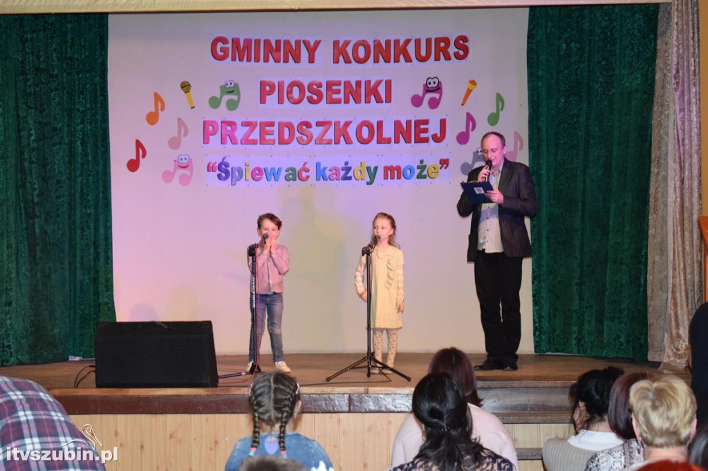 XIV Gminny Konkurs Piosenki Przedszkolnej 