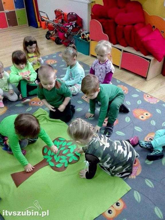 Pierwszy zielony dzień wiosny w szubińskim Słoneczku
