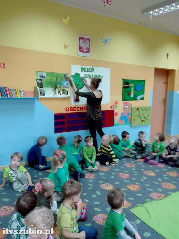 Pierwszy zielony dzień wiosny w szubińskim Słoneczku