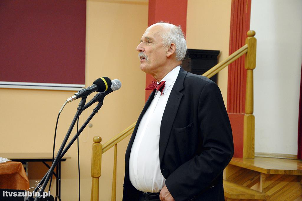 Janusz Korwin-Mikke w Szubinie