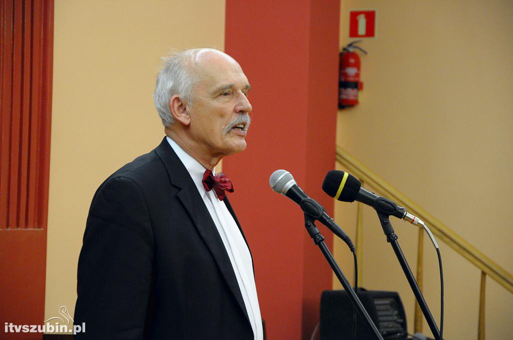 Janusz Korwin-Mikke w Szubinie