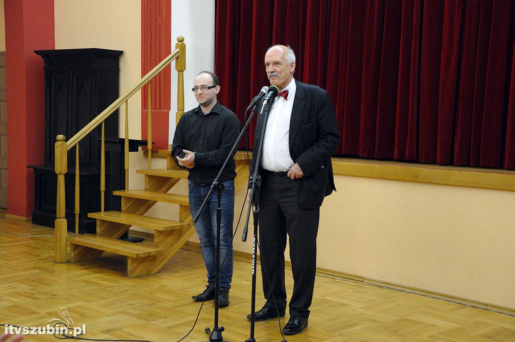 Janusz Korwin-Mikke w Szubinie