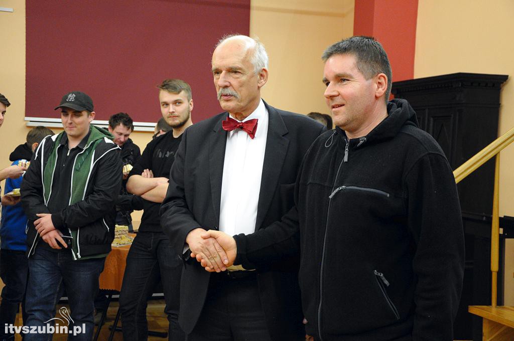 Janusz Korwin-Mikke w Szubinie
