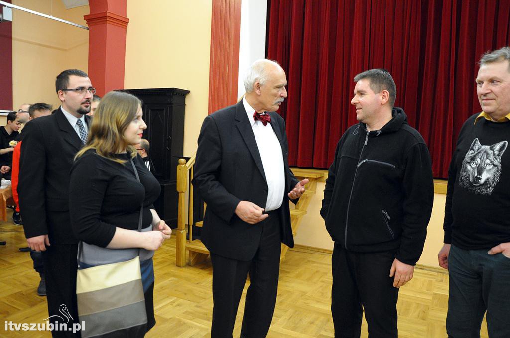 Janusz Korwin-Mikke w Szubinie