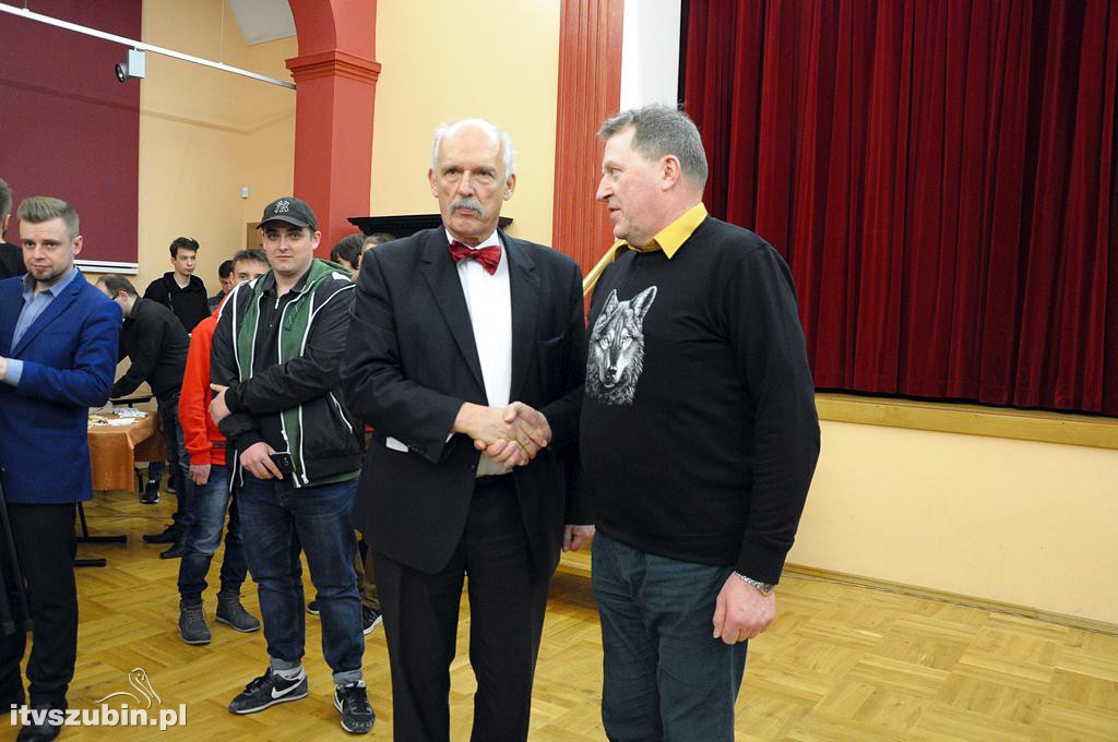 Janusz Korwin-Mikke w Szubinie